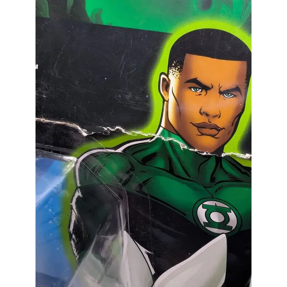 Jakks Pacific DC x Sonic The Hedgehog Silver and Green Lantern Action Figure